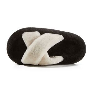 Posee Fuzzy Slippers Black/Off White size 9 NWT
Bundle & save 
Quick Shipping